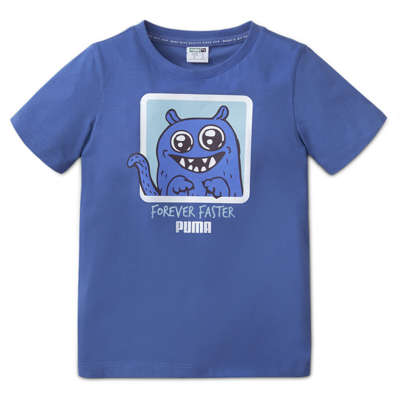 

PUMA Monster Kid's T-Shirt, Blue