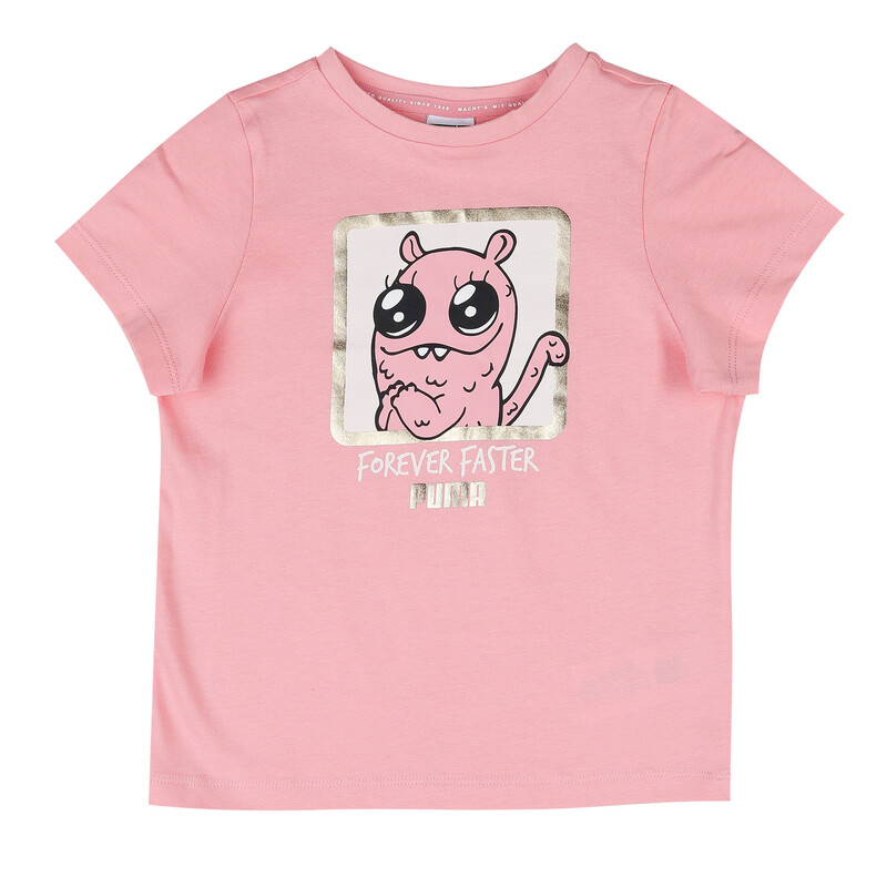 

PUMA Monster Kid's T-Shirt, Pink