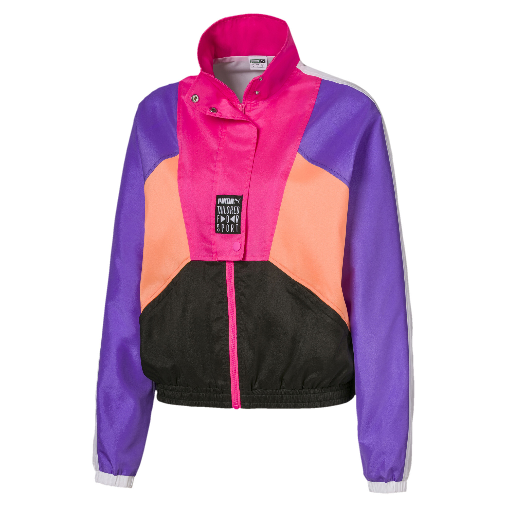 puma retro quilted jacket
