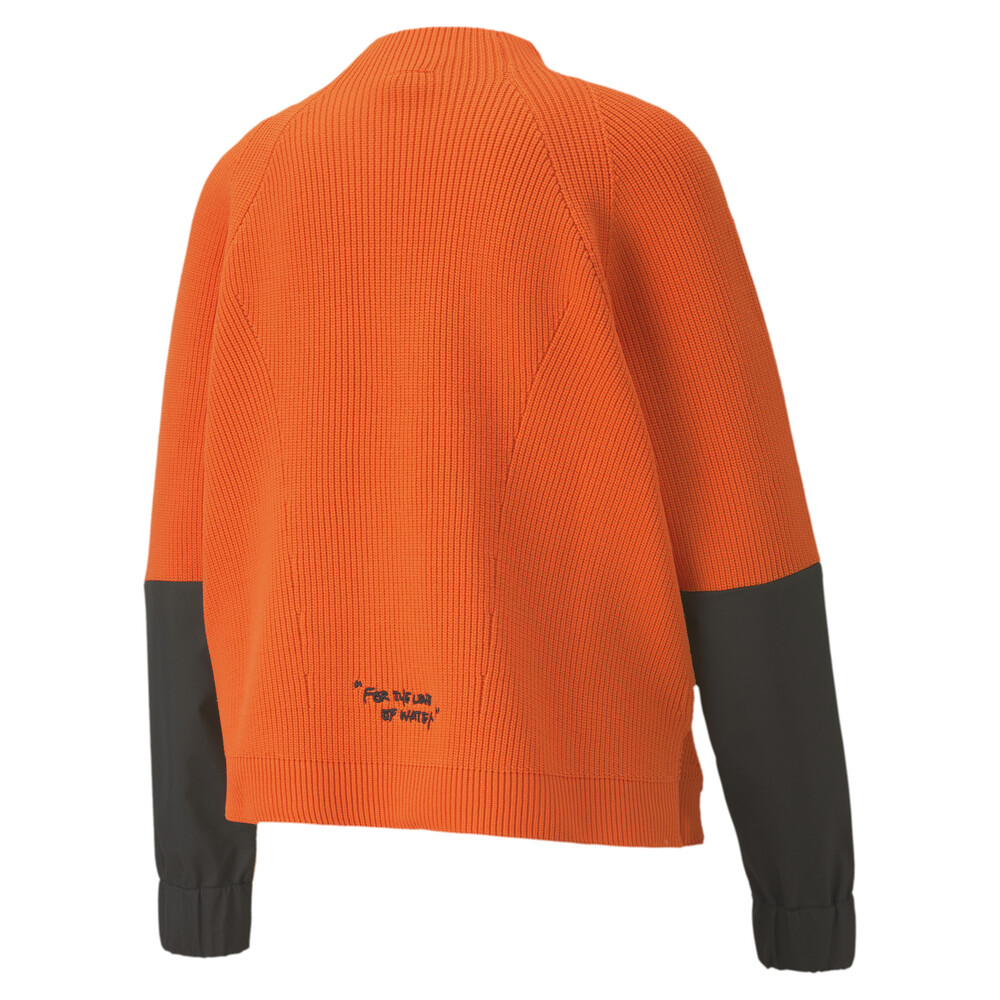 PUMA - female - Толстовка CSM Chunky Evo Knit – Dragon Fire –, Оранжевый