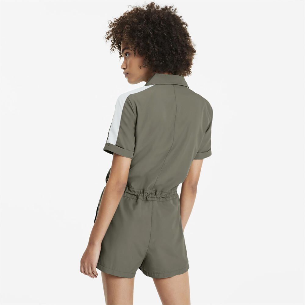 

PUMA - female - Комбинезон Classics Woven Jumpsuit – Deep Lichen Green –, Зеленый