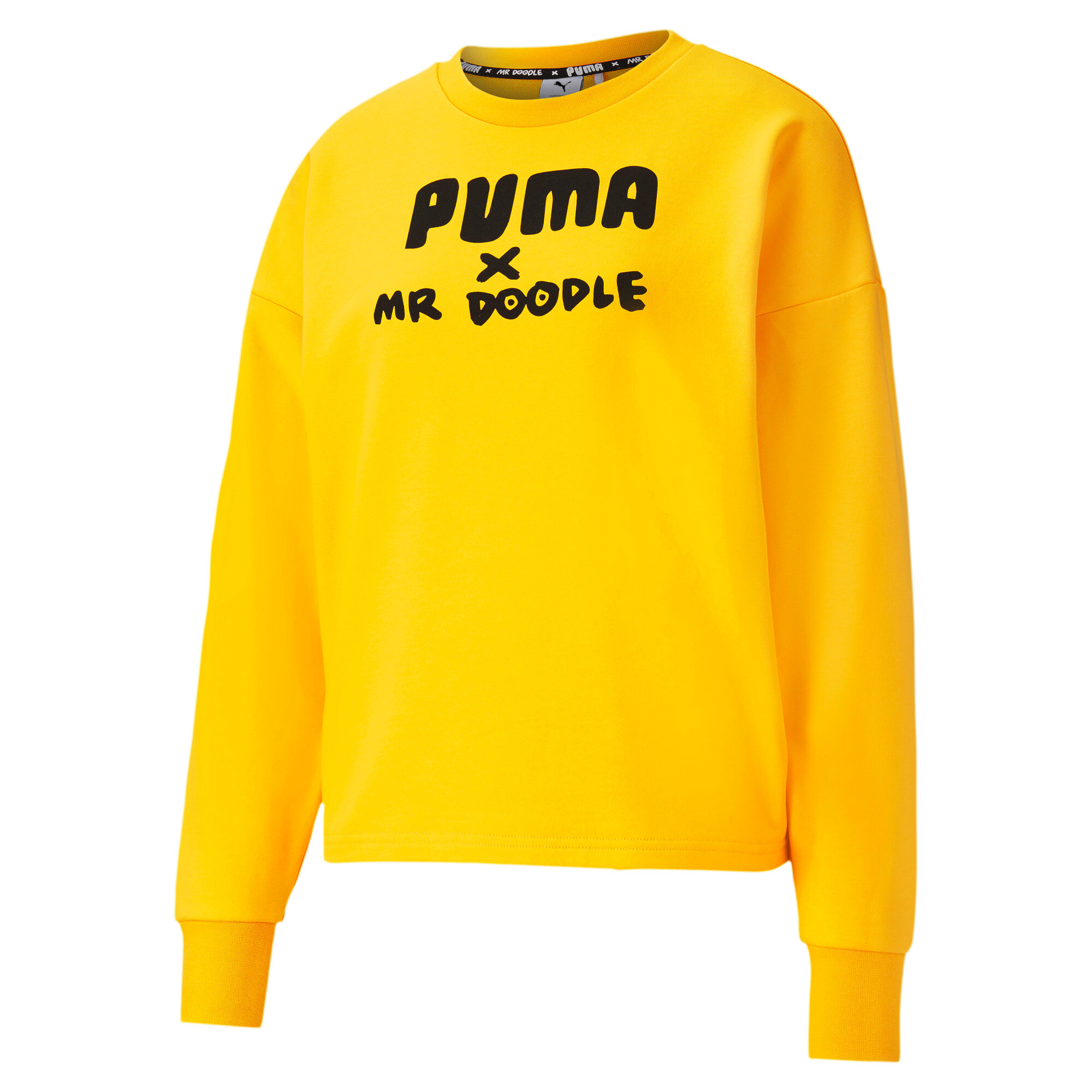 【プーマ公式通販】 プーマ PUMA x MR DOODLE ウィメンズ クルーネック スウェット ウィメンズ Lemon Chrome ｜PUMA.com