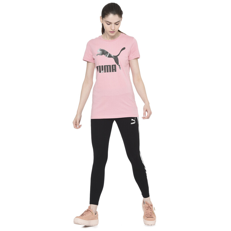 PUMA Cloud Pack Graphic T-Shirt Wmns, Pink