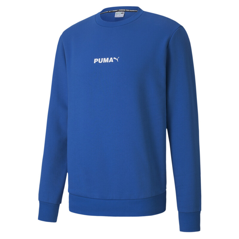 

Men's PUMA Avenir Graphic Regular Fit Sweatshirt, Black/blue