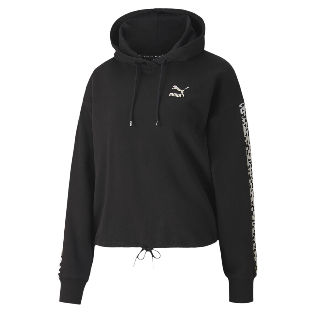 puma leopard print hoodie