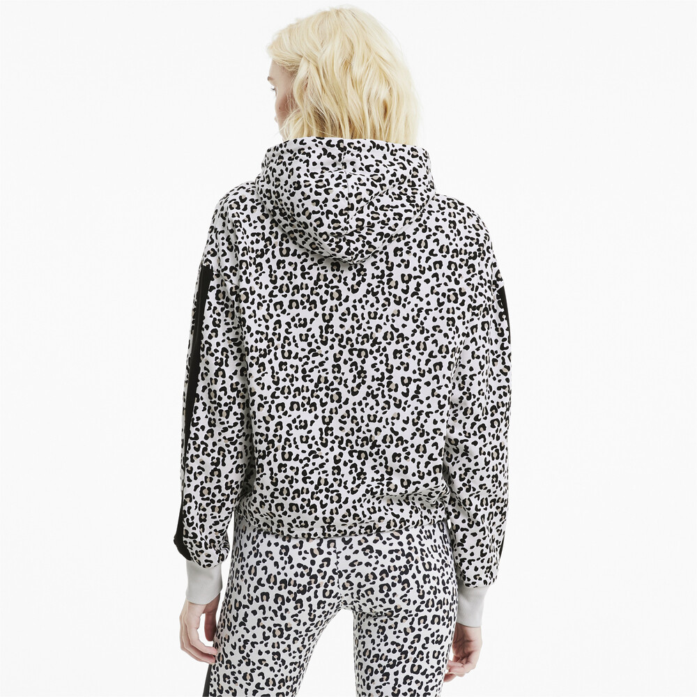 

PUMA - female - Толстовка Classics Cropped Hoodie – Vaporous Gray-animal –, Серый