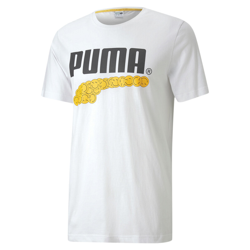 

PUMA Club Graphic Crew Neck T-Shirt, White