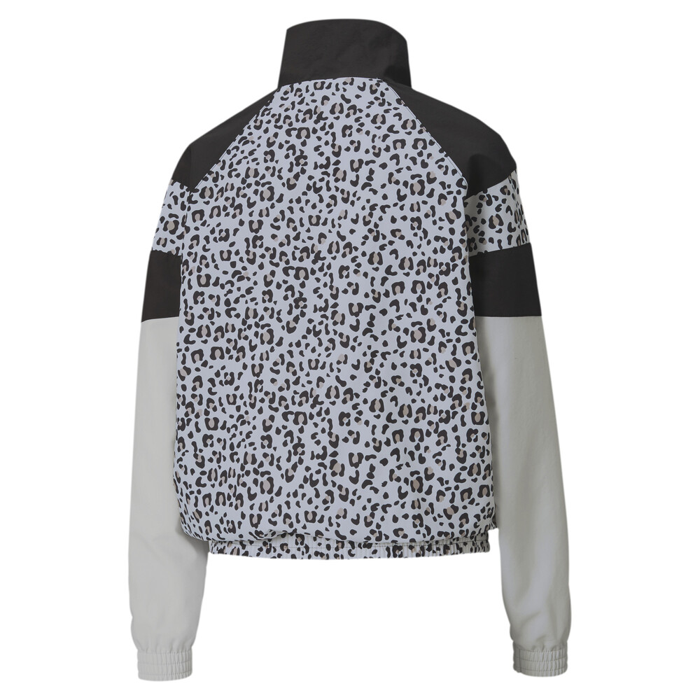 

PUMA - female - Олимпийка TFS Printed Track Jacket – Puma Black –, Черный