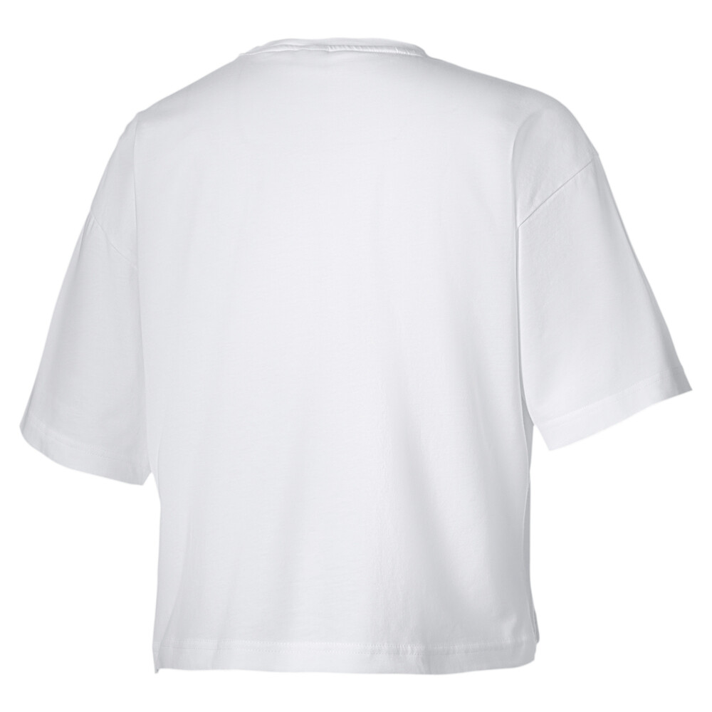 

PUMA - female - Футболка Summer Luxe Style Women's Tee – Puma White –, Белый
