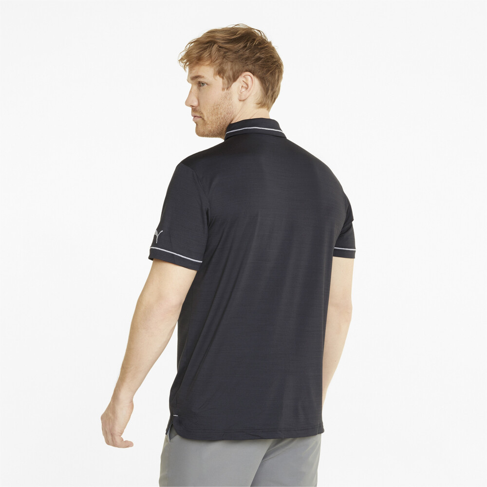 CLOUDSPUN Monarch Men's Golf Polo Shirt Black PUMA