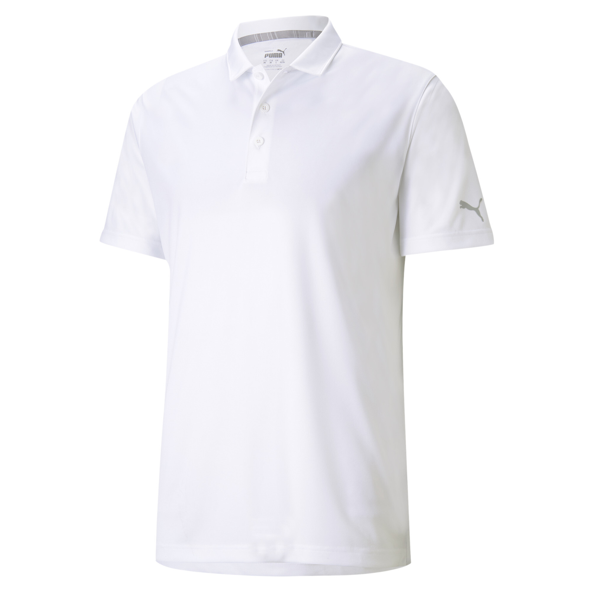Men's Puma Gamer's Golf Polo Shirt T-Shirt, White T-Shirt, Size XXL T-Shirt, Clothing