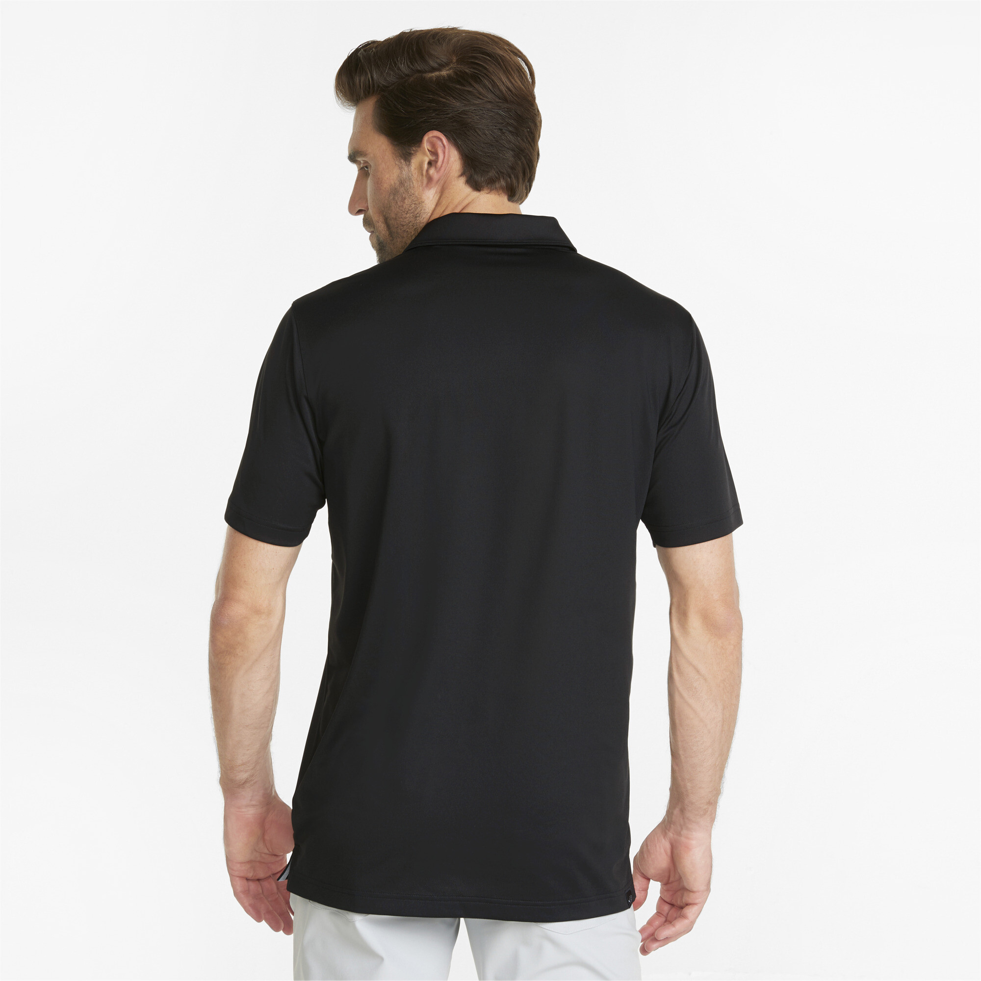 Men's Puma Gamer's Golf Polo Shirt T-Shirt, Black T-Shirt, Size 4XL T-Shirt, Clothing