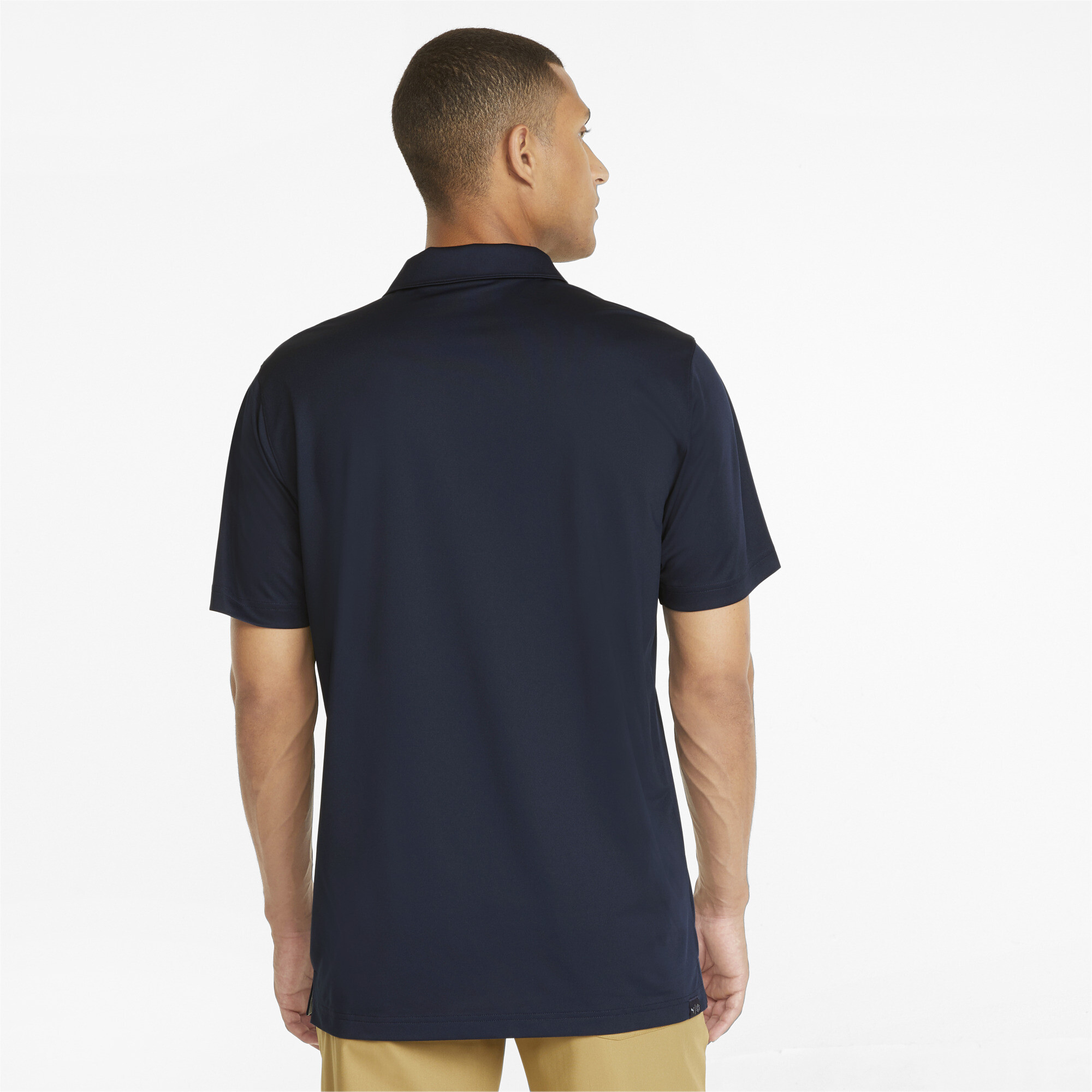Men's Puma Gamer's Golf Polo Shirt T-Shirt, Blue T-Shirt, Size 4XL T-Shirt, Clothing