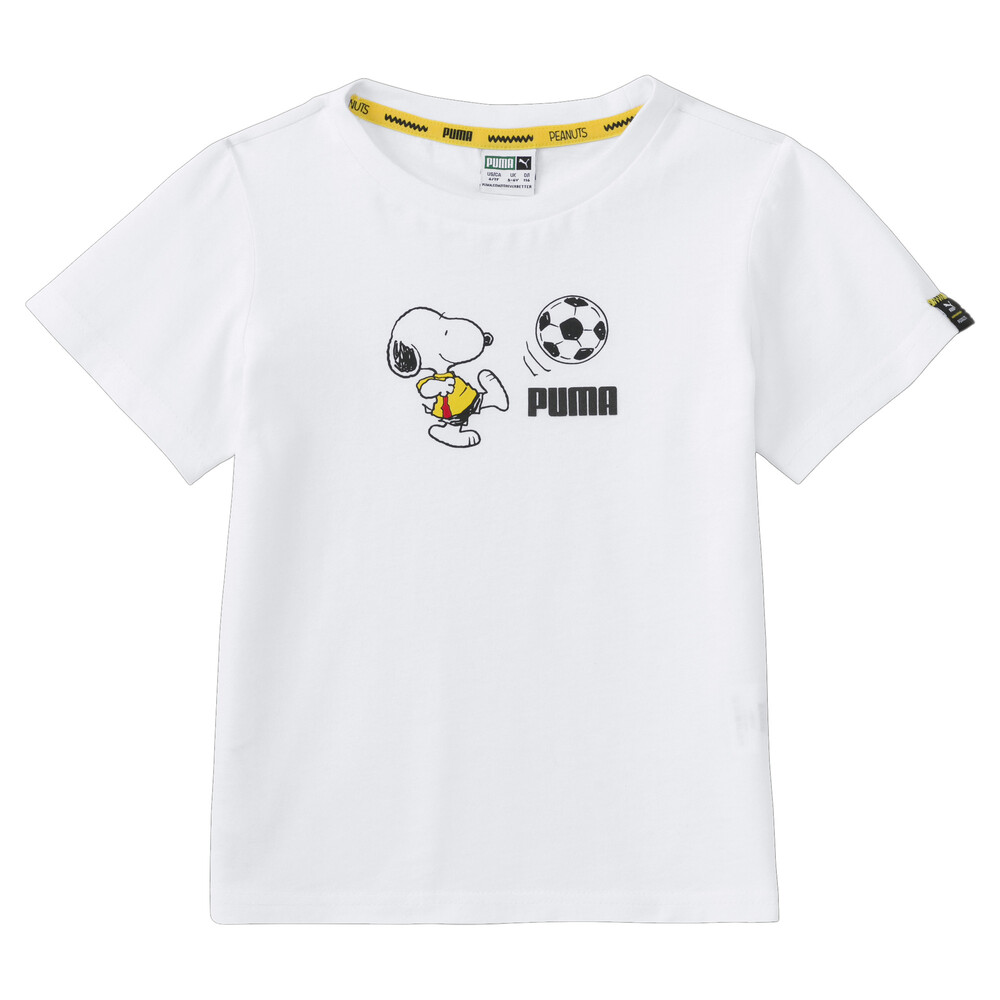 фото Детская футболка puma x peanuts kids' tee
