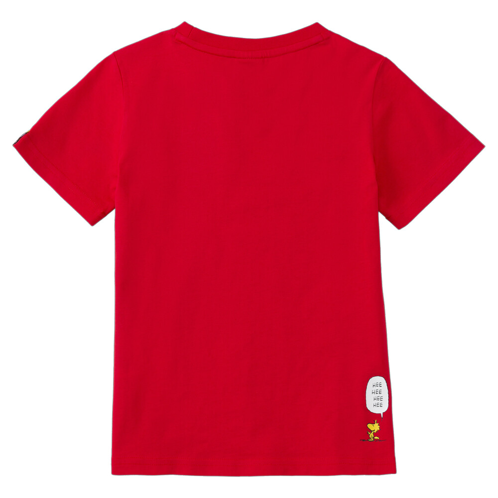 

PUMA - male - Детская футболка PUMA x PEANUTS Kids' Tee – High Risk Red –, Красный