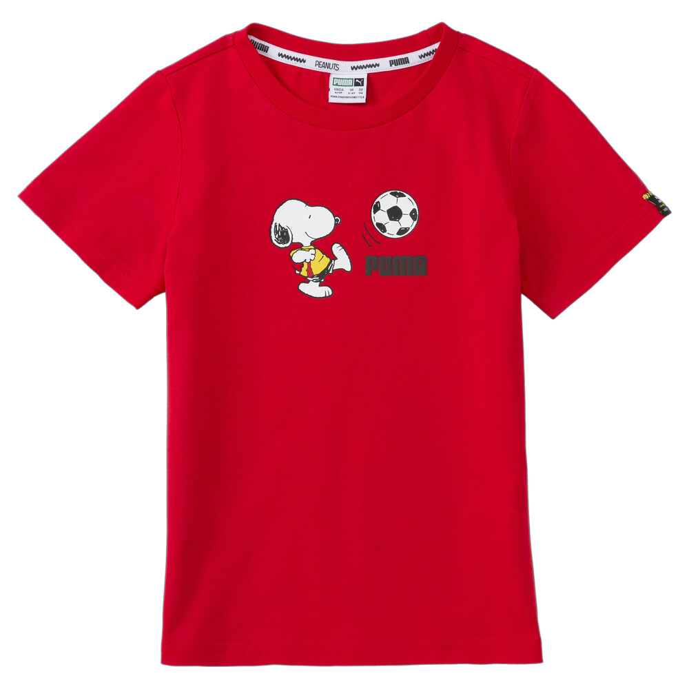 PUMA x PEANUTS Kids' Tee Red PUMA