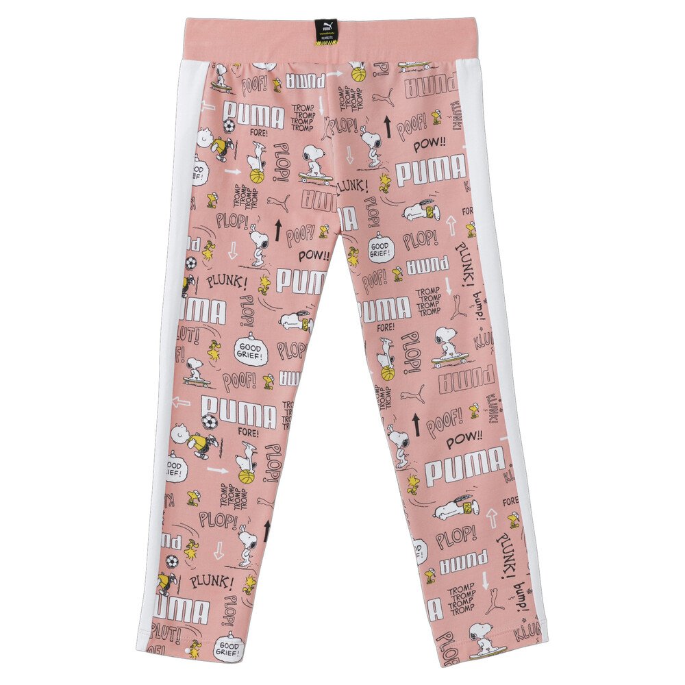 

PUMA - female - Детские леггинсы PUMA x PEANUTS Kids' Leggings – Apricot Blush-AOP –, Розовый