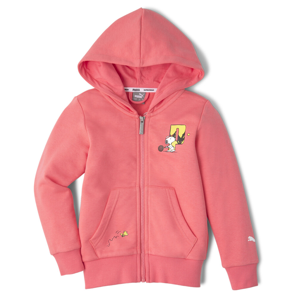 фото Детская толстовка puma x peanuts full-zip kids' hoodie