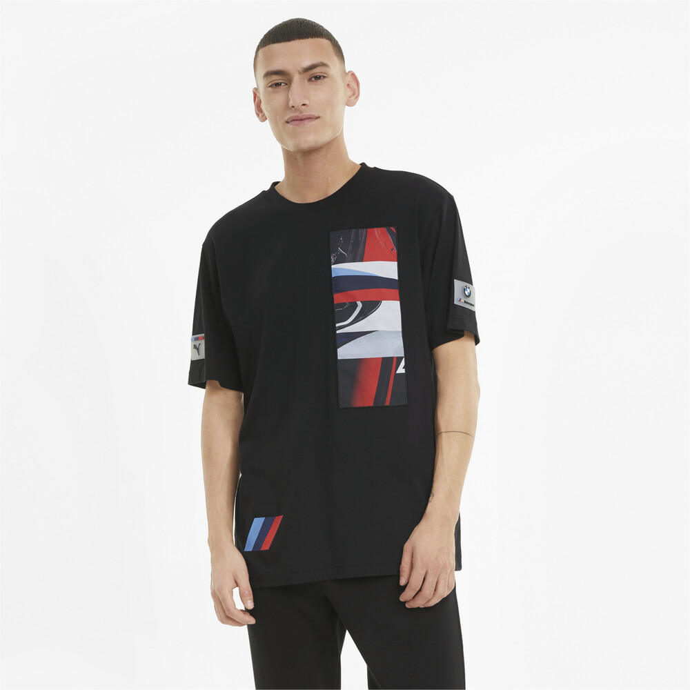 фото Футболка bmw m motorsport knitted men's street tee puma