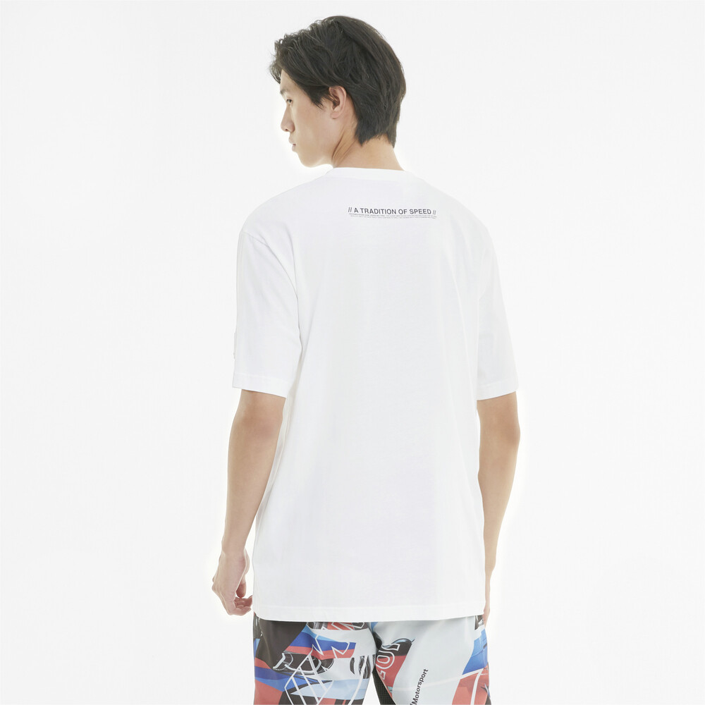 

PUMA - male - Футболка BMW  Motorsport Knitted Men's Street Tee – Puma White –, Белый