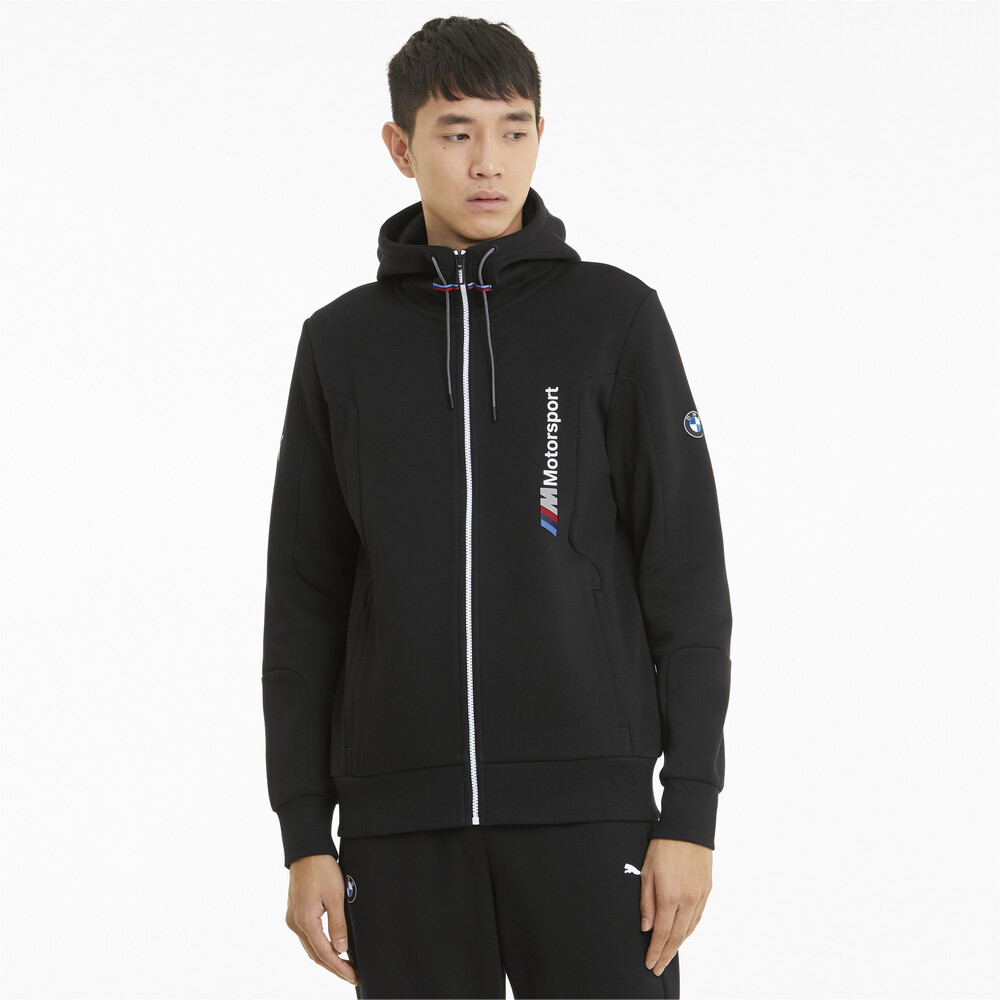 фото Толстовка bmw m motorsport hooded men's sweat jacket puma