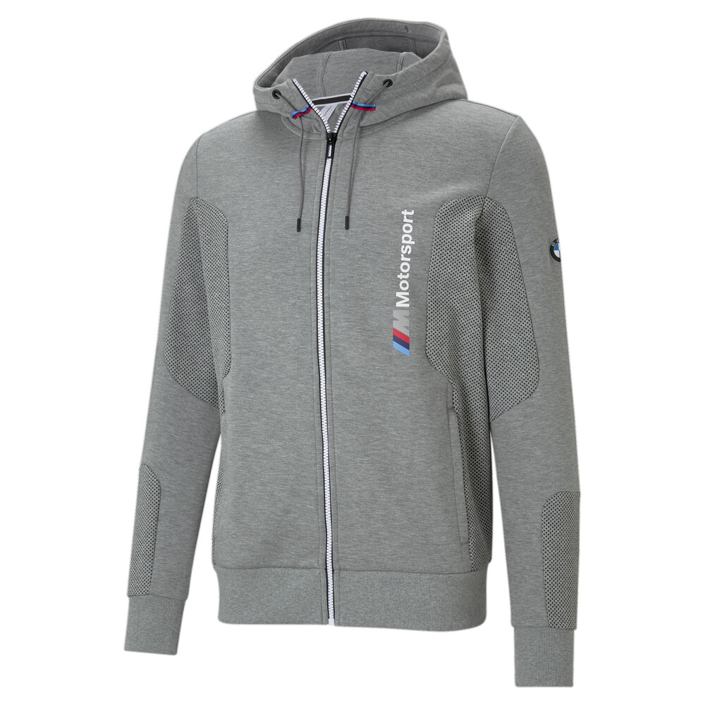 фото Толстовка bmw m motorsport hooded men's sweat jacket puma