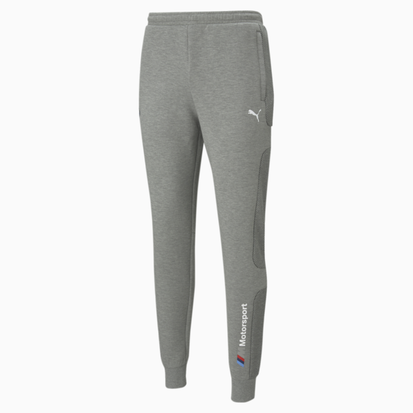BMW M Motorsport Men's Sweatpants, Medium Gray Heather, large-ZAF