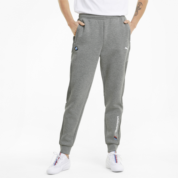 BMW M Motorsport Men's Sweatpants, Medium Gray Heather, large-ZAF