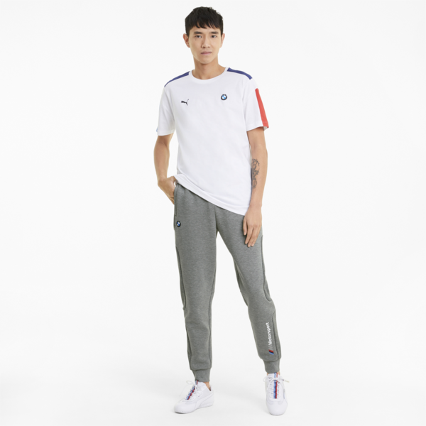 BMW M Motorsport Men's Sweatpants, Medium Gray Heather, large-ZAF