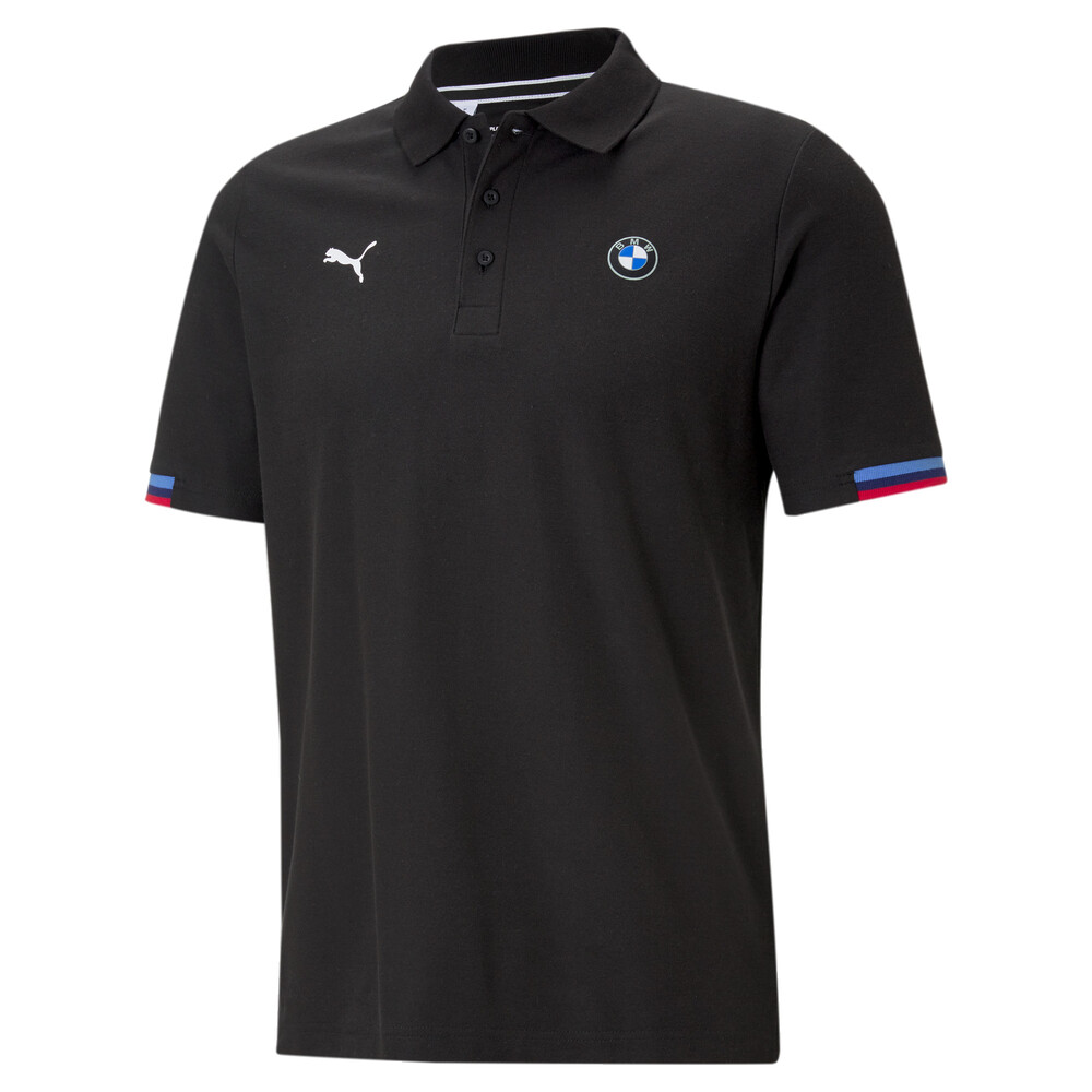 BMW M Motorsport Men's Polo Shirt | Black - PUMA