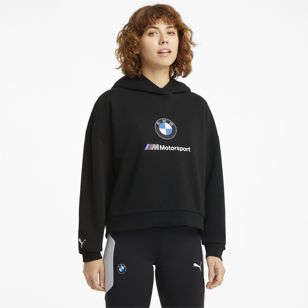 фото Толстовка bmw m motorsport essentials women's hoodie puma
