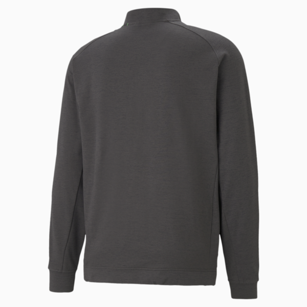 CLOUDSPUN Moving Day Quarter-Zip Men's Golf Sweater, Puma Black, large-ZAF
