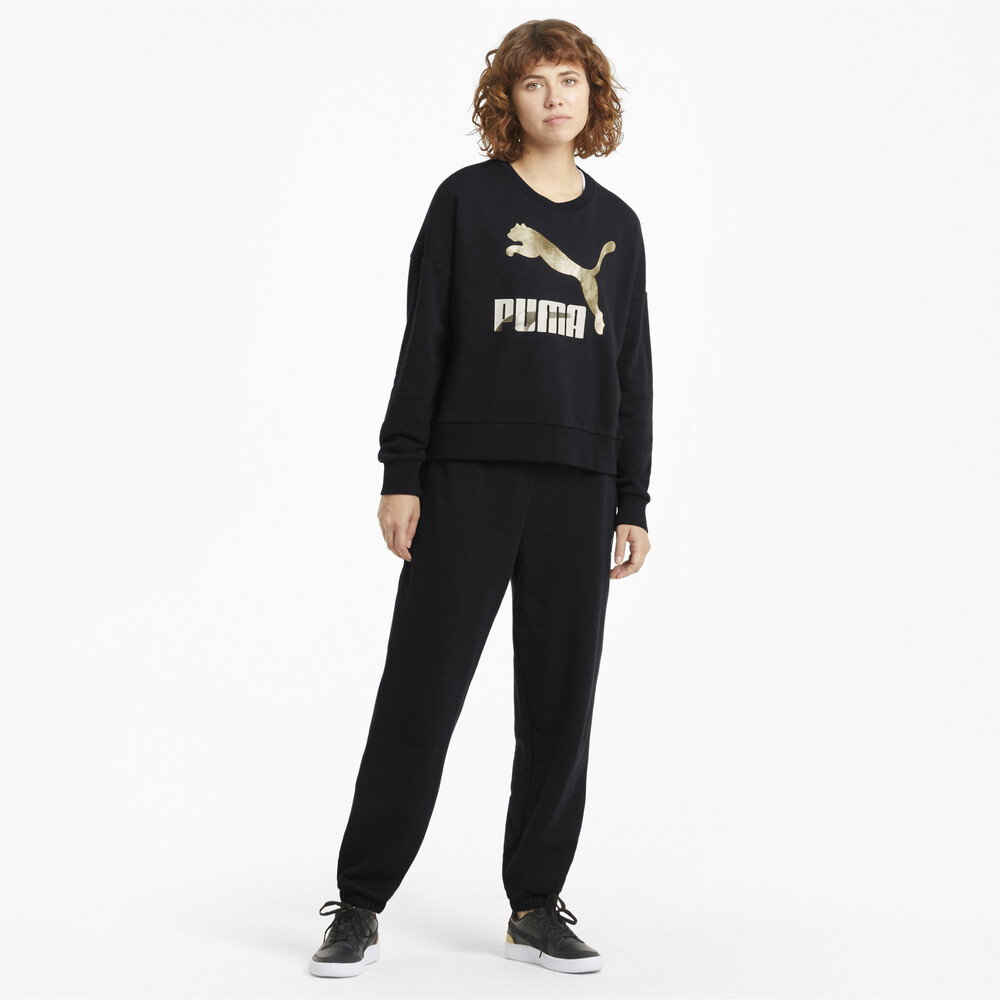 фото Толстовка classics logo crew neck women's sweater puma