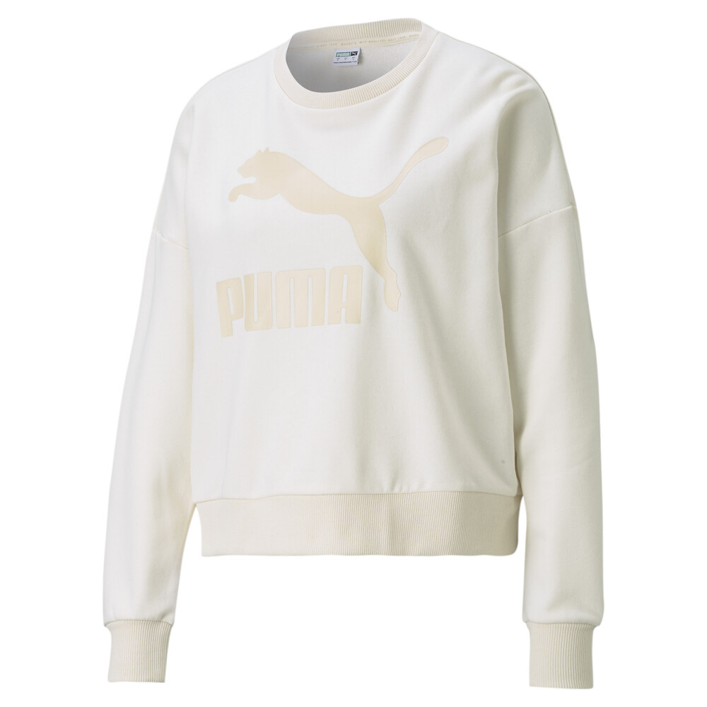 фото Толстовка classics logo crew neck women's sweater puma