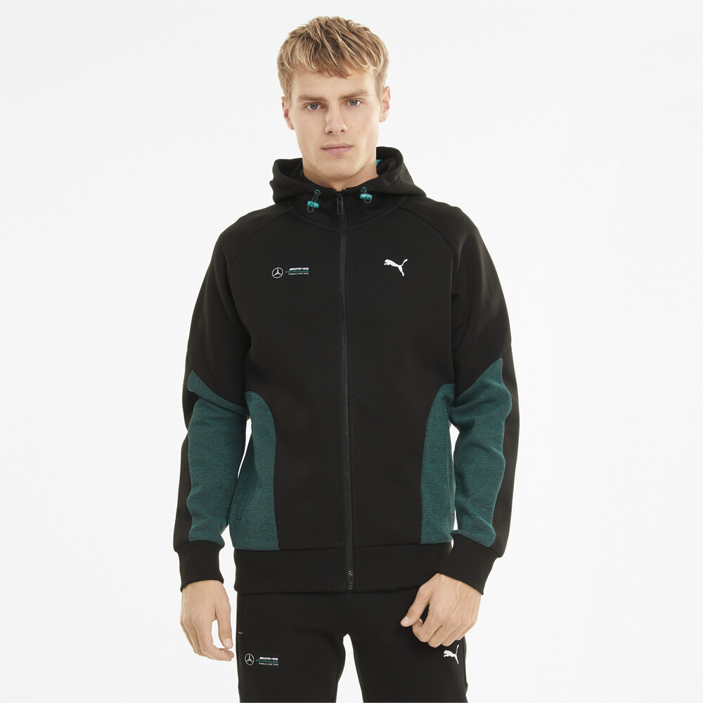 фото Толстовка mercedes f1 hooded men's sweat jacket puma