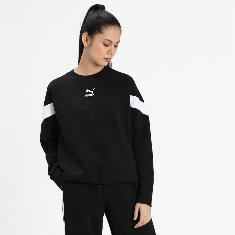 

Women's PUMA Iconic MCS Cropped Crew Neck Relaxed Sweatshirt