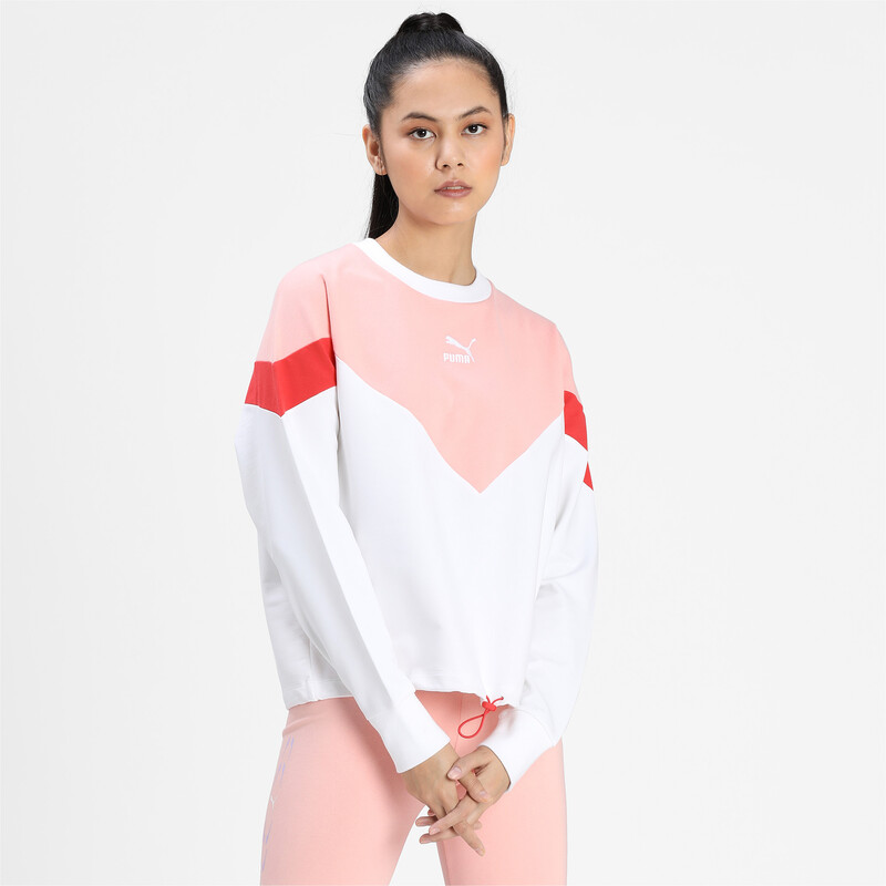 

Women's PUMA Iconic MCS Cropped Crew Neck Relaxed Sweatshirt
