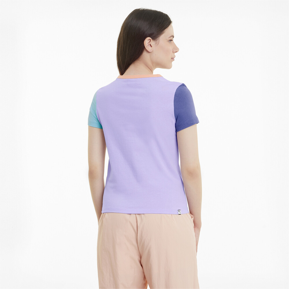 

PUMA - female - Футболка Downtown Small Logo Women's Tee – Light Lavender –, Черный
