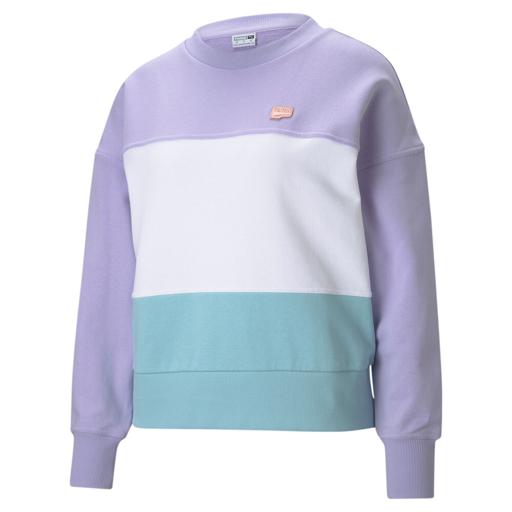 фото Толстовка downtown crew neck women's sweatshirt puma