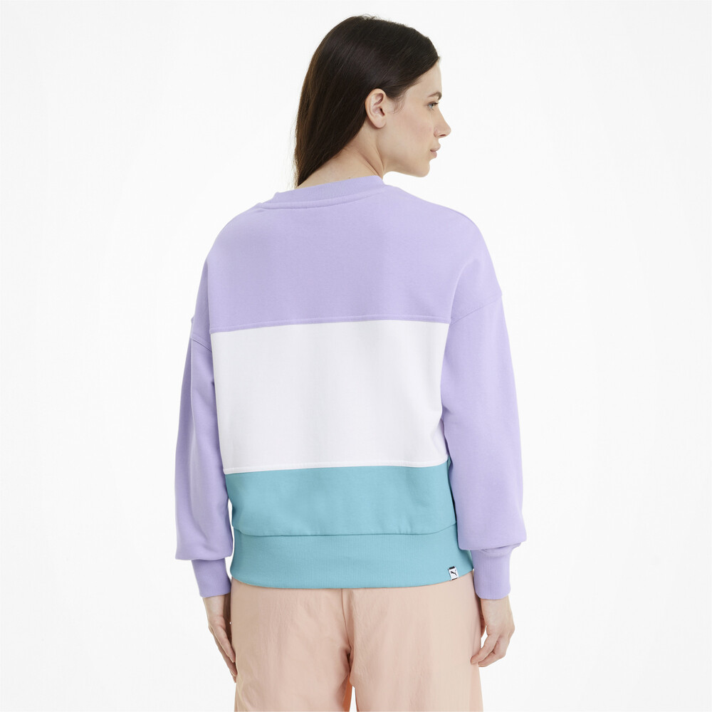 

PUMA - female - Толстовка Downtown Crew Neck Women' Sweatshirt – Light Lavender –, Белый