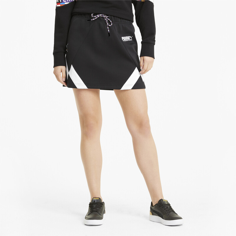 Women's PUMA International Regular Fit Skirt, Black