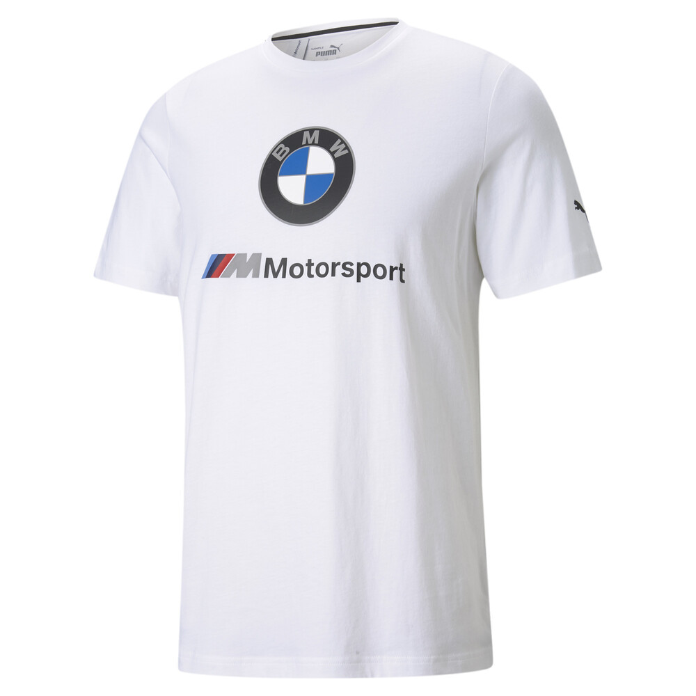 фото Футболка bmw m motorsport essentials logo men's tee puma