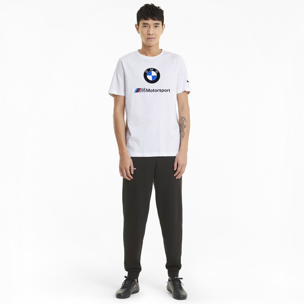фото Футболка bmw m motorsport essentials logo men's tee puma