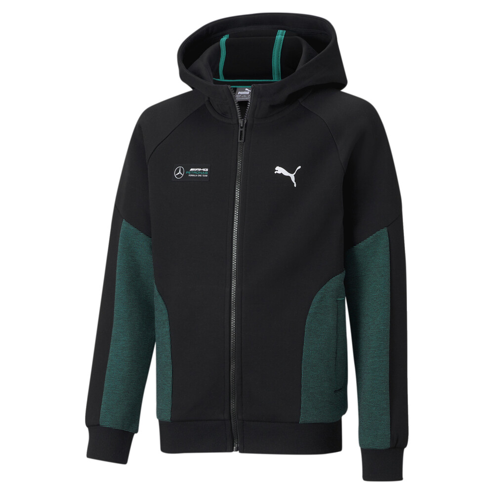 фото Детская толстовка mercedes f1 hooded youth sweat jacket puma