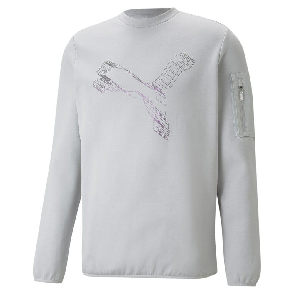 фото Толстовка avenir double-knit crew neck men's sweater puma