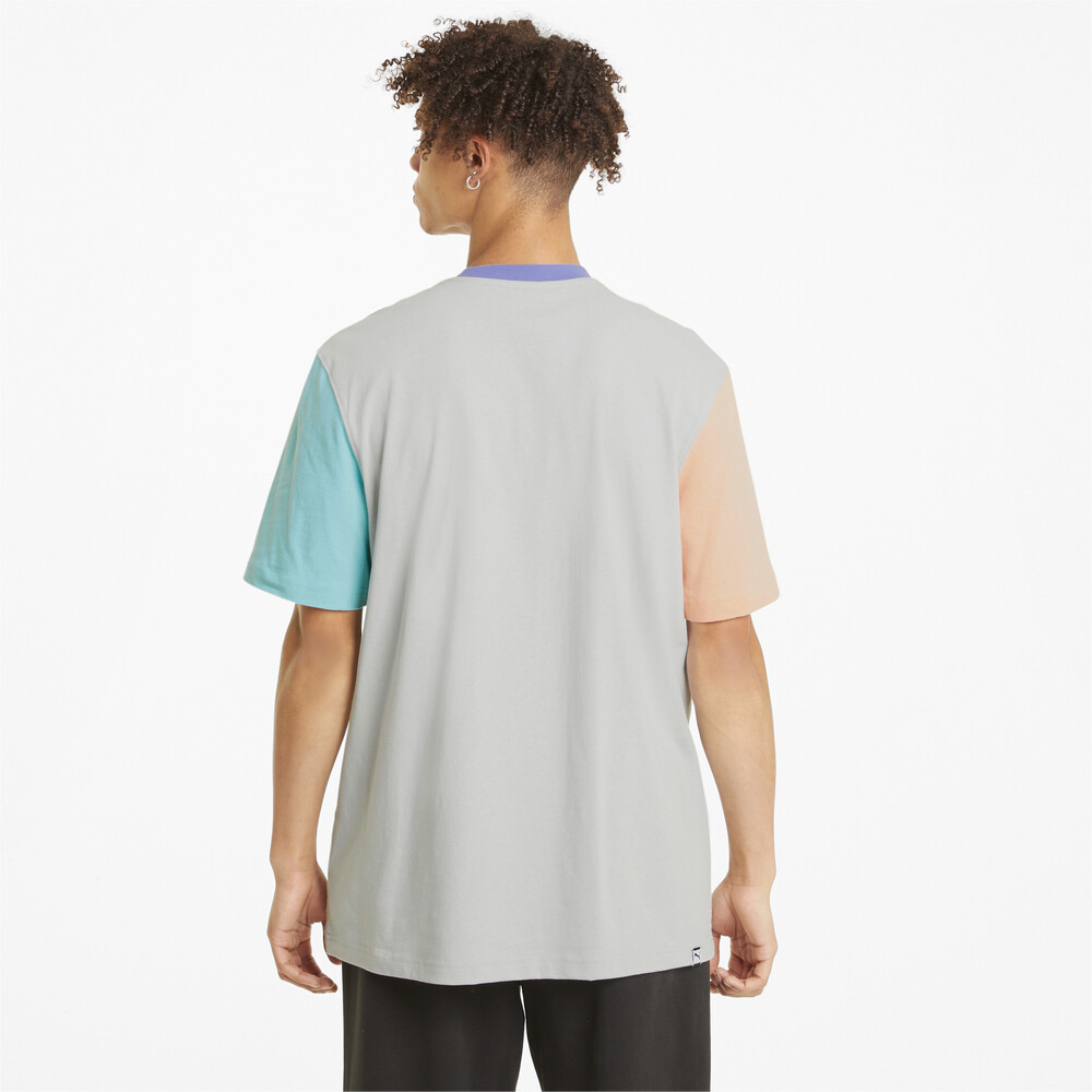 

PUMA - male - Футболка Downtown Pocket Men' Tee – Gray Violet –, Серый
