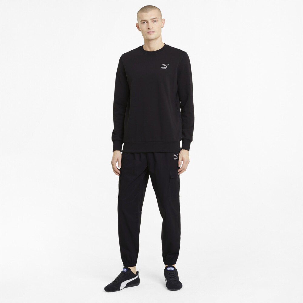 фото Толстовка classics embro crew neck men's sweater puma