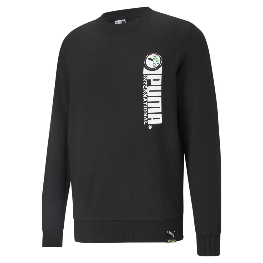 фото Толстовка puma international graphic crew neck men's sweater