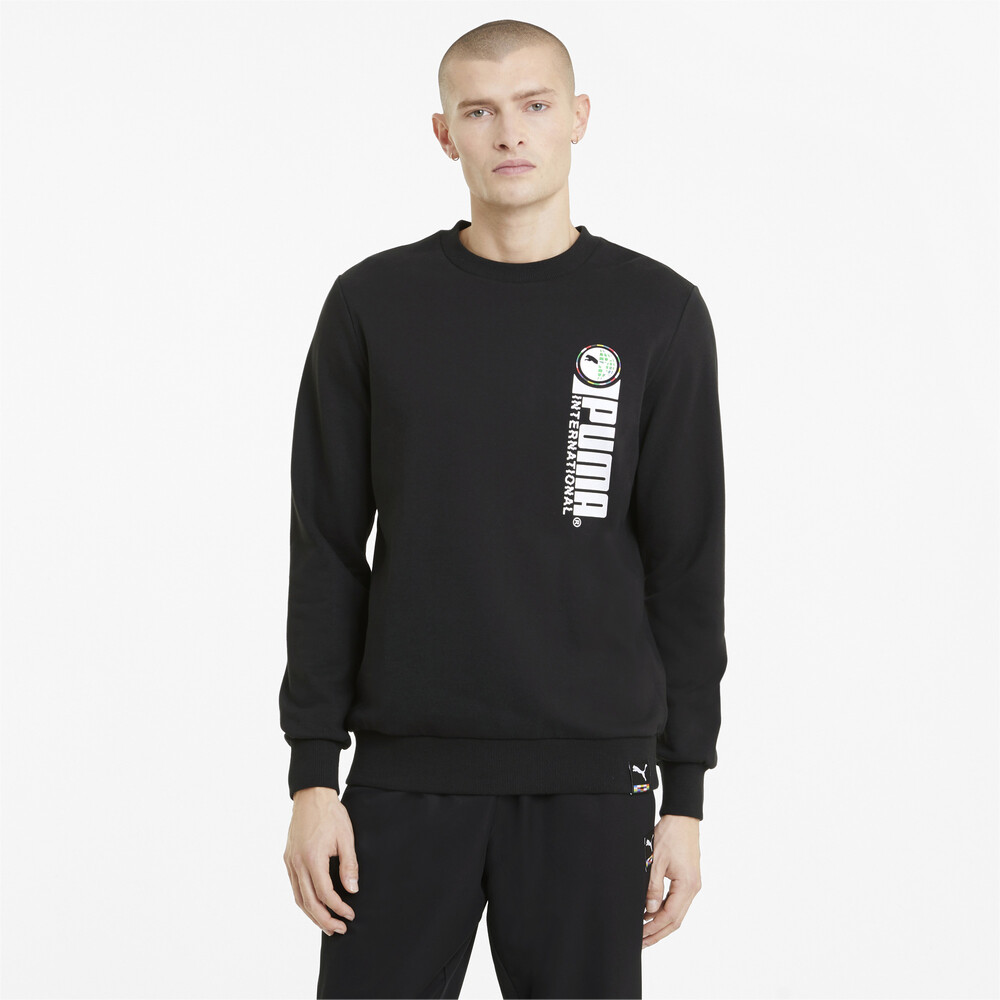 фото Толстовка puma international graphic crew neck men's sweater