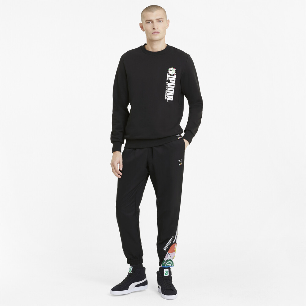 фото Толстовка puma international graphic crew neck men's sweater
